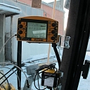 Scales on the front lift