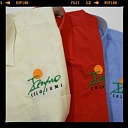 Logo embroidery on clothes in Riga