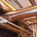 Boiler house in Gulbene, heat insulation works, equipment insulation