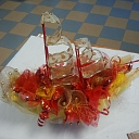 Table decorations for gifts in Rezekne