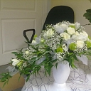 Bridal bouquet, wedding room design in Latgale