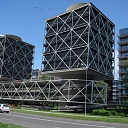 Visualization of the building, Veseta street