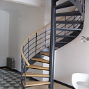 Metal railing for stairs
