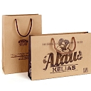 Various types of printable paper bags