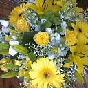 Flower trade in Talsi