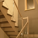 Wooden stairs in Jelgava