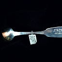 mechanical engraving silver spoon baptism.