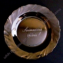The hostess' plate.