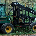 Professional logging services throughout Latvia