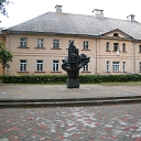 Bruģakmens ieklāšana Talsos