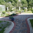 Curb paving