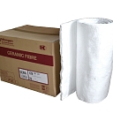 Fire-resistant cotton wool in rolls