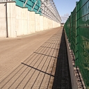 Road construction in Talso