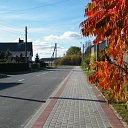 Street curbs in Talso