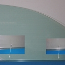 5680RGNR5FD CITROEN C CROSSER   MITSUBISHI OUTLANDER   PEUGEOT 4007   07 12   Car Door Window  Auto Glass Green   Front Right  wo Accessories