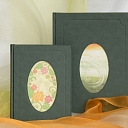 Guestbook A5, A4, green