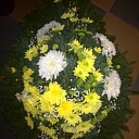 Funeral wreaths in Rezekne