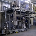 Construction of the production line of loose mixtures