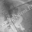 Concrete floor - dirty. Cleaning services