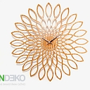 ALANDEKO interior gifts wooden clock