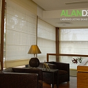 ALANDEKO Roman blinds