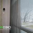 ALANDEKO day curtains in combination with blinds