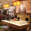 ALANDEKO corporate furniture for shops showcase windows