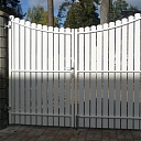 PVC gates Daugavpils