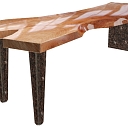 Solid wood tables, kitchen equipment