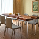 Oak and other precious wood tables