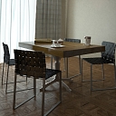 Деревянная кухонная мебель