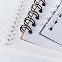 Binding in metal spiral