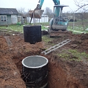 Construction of septic tanks