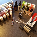 Electronic cigarettes, e-liquids, e-cigarettes, liquids for e-cigarettes, heating elements for e-cigarettes, chargers for e-cigarettes