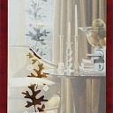 Glass doors are frosted