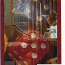 Doors with a layer of laminate