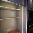 Built-in cabinets by individual order.  "GS Fittings"