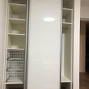 Built-in cabinets by individual order.  "GS Fittings"