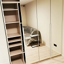 Built-in cabinets by individual order.  "GS Fittings"