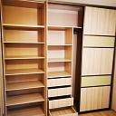 Built-in cabinets by individual order.  "GS Fittings"