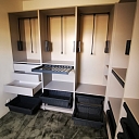 Built-in cabinets by individual order.  "GS Fittings"