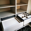 Built-in cabinets by individual order.  "GS Fittings"