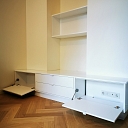 Built-in cabinets by individual order.  "GS Fittings"