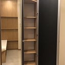 Built-in cabinets by individual order.  "GS Fittings"