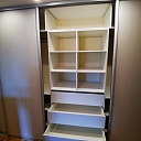 Built-in cabinets by individual order.  "GS Fittings"