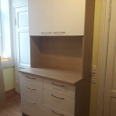 Custom-made furniture.  "GS Fittings"