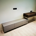 Custom-made furniture.  "GS Fittings"