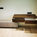 Custom-made furniture.  "GS Fittings"