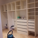 Custom-made furniture.  "GS Fittings"