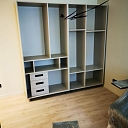 Custom-made furniture.  "GS Fittings"